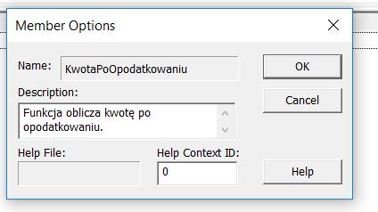 (parametr: bok kwadratu), - pola