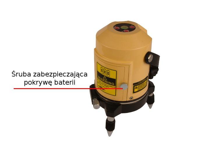 MONTAŻ BATERII Do zasilania instrumentu, służą trzy baterie alkaliczne typu AA ( Paluszek-R6 ).