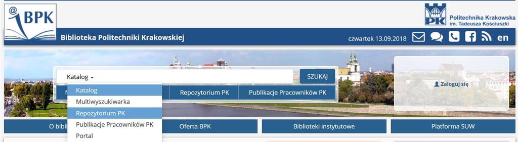 Repozytorium PK jest cyfrowym archiwum zasobów naukowych, dydaktycznych oraz innych związanych z