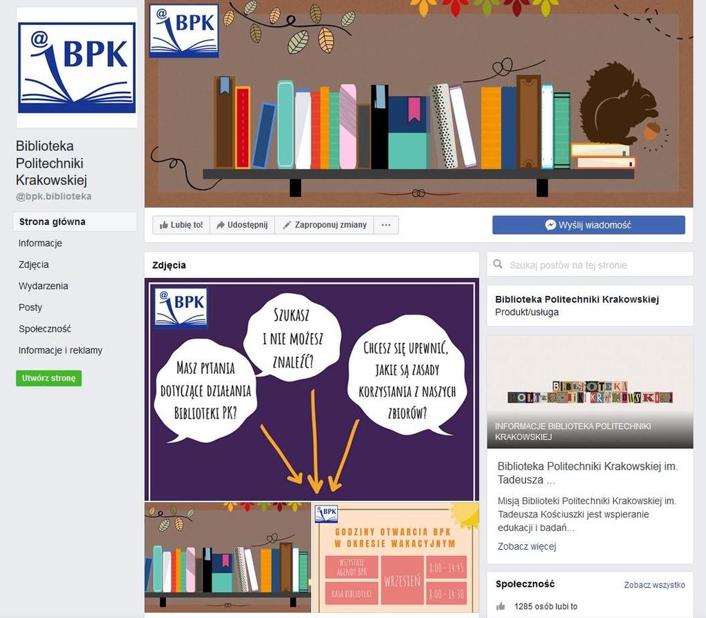Polub nas na Facebooku! www.facebook.com/bpk.