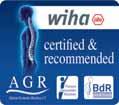 Jako pierwszy na świecie producent narzędzi ręcznych firma Wiha otrzymuje certyfikat jakości AGR za szczypce Inomic i ergonomiczną koncepcję rozmiarów rękojeści wkrętaków.