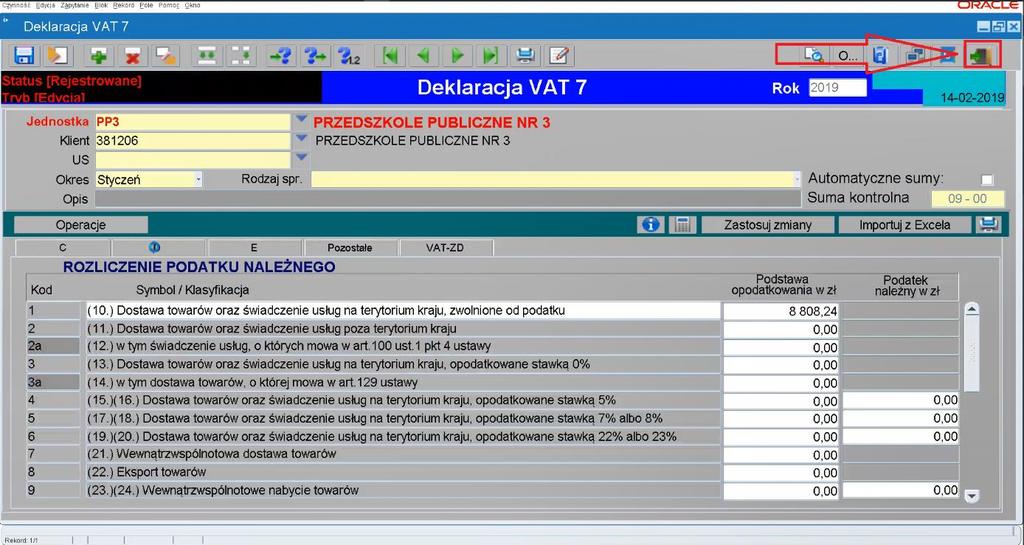 30. Aby wyjść z tego okienka należy kliknąć ikonkę drzwi. 31.