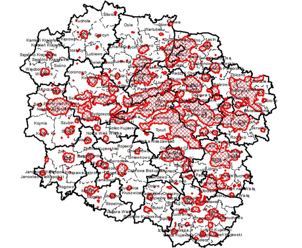 Prognoza Oddziaływania na Środowisko Programu Ochrony Środowiska dla Gminy Miasta Chełmża na lata 2016 2019 z perspektywą na lata 2020-2023 Rysunek 3.