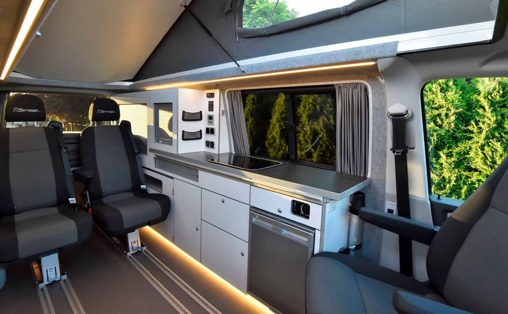 CAMPER FLEX LG +40CM 2 (4) 4 (9) asza innowacyjna zabudowa z siedzeniami