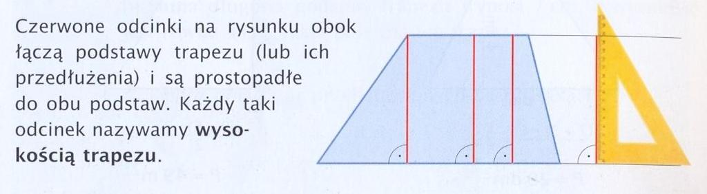 Pole trapezu Z dwóch jednakowych trapezów o podstawach długości a i b oraz