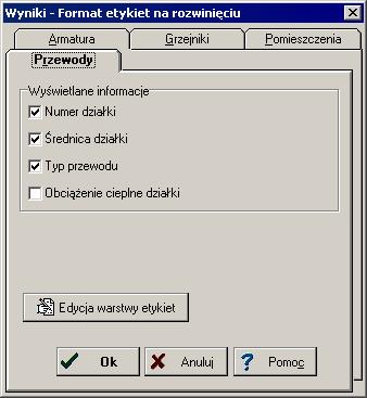 10 Załączniki Obszar zaznaczania Zaznaczone obiekty Właściwości standardowe - przycisk Przycisk umożliwia przywrócenie standardowych ustawień właściwości rysunku Edycja warstw rysunku - przycisk