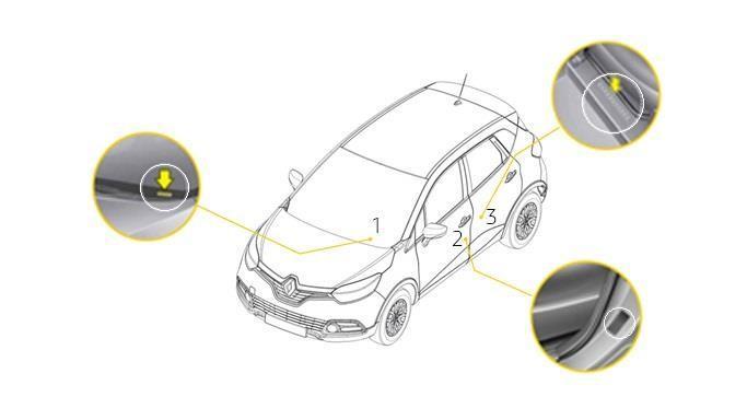 UWAGA: Prosimy nie używać oryginalnej karty SD Renault (na której znajdują się mapy), w celu wykonywania opisanych poniżej czynności aktualizacji.