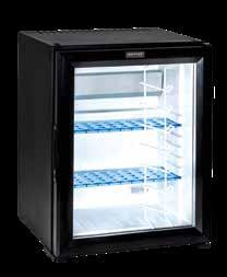MINIBAR ABSORPCYJNY MPM-40-MBS-03 MINIBAR MINIBAR ABSORPCYJNY MPM-30-MBV-02 MINIBAR regulacja temperatury/temperature adjustment bezszmerowa praca/noiseless operation brak freonu/no freon możliwość