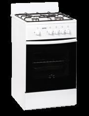 KUCHNIA GAZOWA MPM-51-KGF-15 GAS COOKER KUCHNIA GAZOWA MPM-51-KGF-17 GAS COOKER G20 set LPG G20 set LPG osłona tylna płyty podpalnikowej /with a splashback for the hob plate otwierany pojemnik na