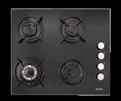 PŁYTA GAZOWA DO ZABUDOWY MPM--GMG-15 BUILT-IN GAS HOB PŁYTA GAZOWA DO ZABUDOWY MPM--GMI-07 BUILT-IN GAS HOB G20 set LPG G20 set LPG sterowanie z boku/side control panel szlifowana krawędź