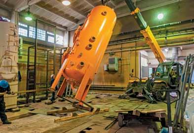 Among internal investment projects in 2018, the following projects are planned to be implemented: modernisation of water boiler K5 to increase heat capacity by 10 to 15 MWt; modernisation of the 100