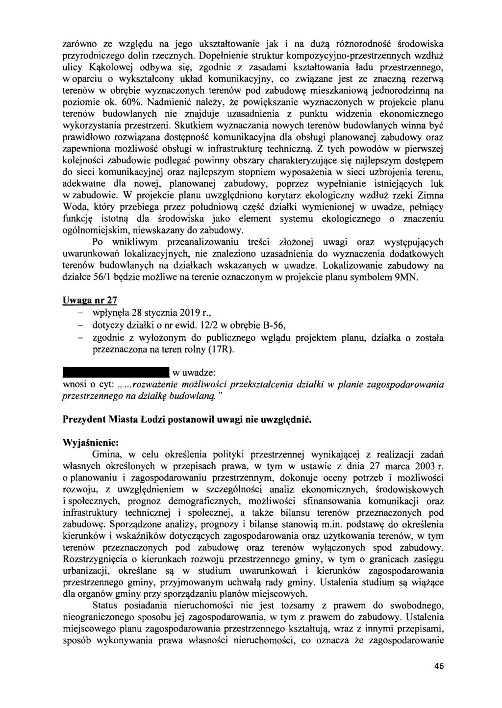 zarowno ze wzglydu na jego uksztaltowanie jak i na duz~ roznorodnose srodowiska przyrodniczego dolin rzecznych.