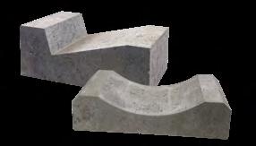 szt./paleta Krawężnik prosty opornik 12x25x100 szary 19,40