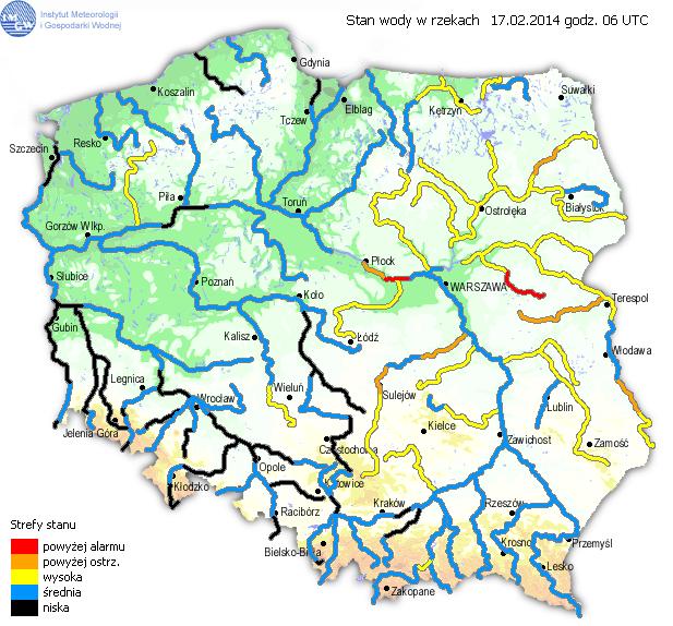 INFORMACJE HYDROLOGICZNO -
