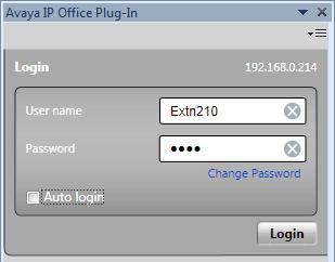 Wtyczka Microsoft Outlook: Instalacja 132 Logowanie Istnieje mozliwosc zalogowania sie do aplikacji one-x Portal za pomoca Avaya IP Office Plug-in Aby sie zalogowac: 1 Uruchom program Outlook 2 Na
