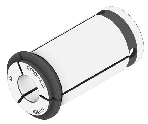 Tulejki zaciskowe typu STRONG do oprawek frezarskich Collets STRONG for milling chuck Spannzangen STRONG für Kraftspannfutter Цанги