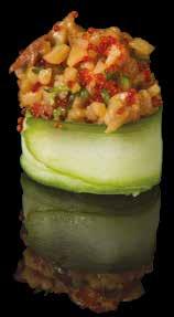 tartare 25 /pcs GUNKAN IKURA ikra z łososia salmon