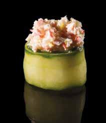 krewetek sweet shrimps salad 25 /pcs GUNKAN KANI MAYO