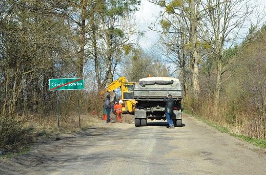 W następnych latach planowana jest przebudowa kolejnych odcinków drogi. W ramach prac powiatu naprawiony zostanie również nawierzchnia drogi Jeleń Wąpiersk na łuku o długości 100 m.