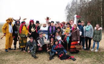 6 Nasza Gmina Nr 1/2019 Dziady Weselne z Małego Łęcka wyróżnione Na XXXVIII Mazowieckich Zapustach Gminę Płośnica reprezentowały trzy zespoły: Cudaki z Zalesia,