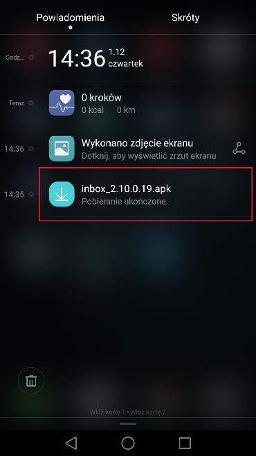 5) Instalowanie klienta pocztowego Airwatch