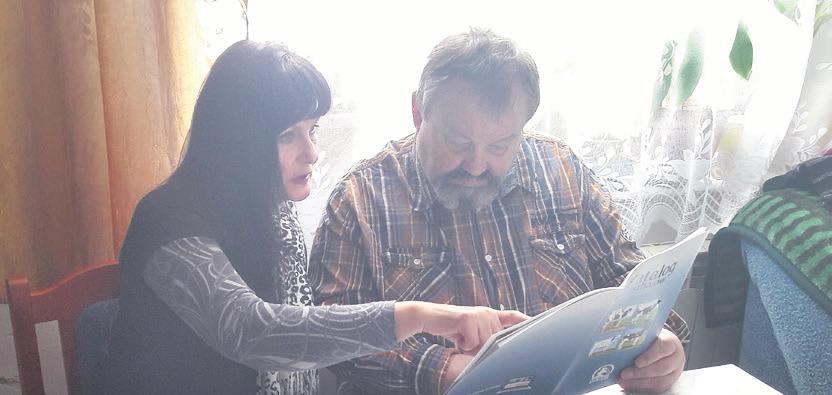 9 Całe swoje życie zawodowe poświęciłam problematyce związaej z hodowlą bydła mleczego. W bezpośredim kotakcie z hodowcami pomagam im i doradzam w sprawie doboru buhajów.