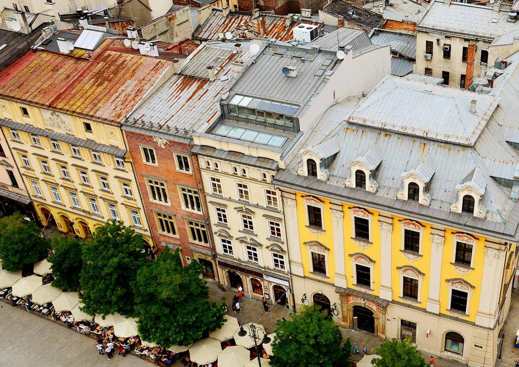 KRAKÓW Ulica Floriańska Ulica Floriańska charakteryzuje się znaczącym odsetkiem najemców z sektora modowego.