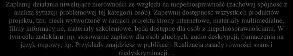 - Wskaż zadania, które będą realizowane w projekcie - Opisz szczegółowo zadania, które będą realizowane w projekcie i uzasadnij potrzebę ich realizacji - Przyporządkuj poszczególne zadania do
