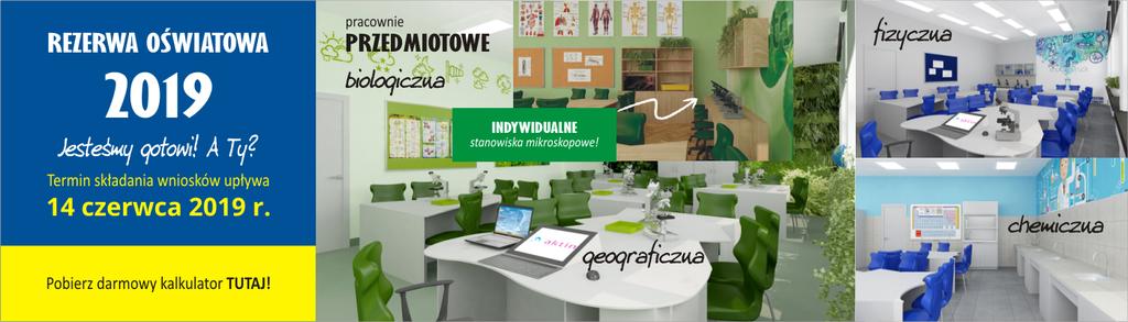 Dofinansowanie wyposażenia w pomoce dydaktyczne niezbędne do realizacji podstawy programowej z przedmiotów.