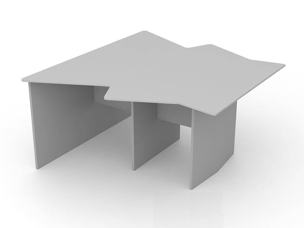 wykonany z płyty wiórowej, pokrytej laminatem PCV 2mm jeden stolik, mogący pomieścić kilkoro uczniów ergonomiczne wcięcie, wygodniejsze użytkowanie dzięki