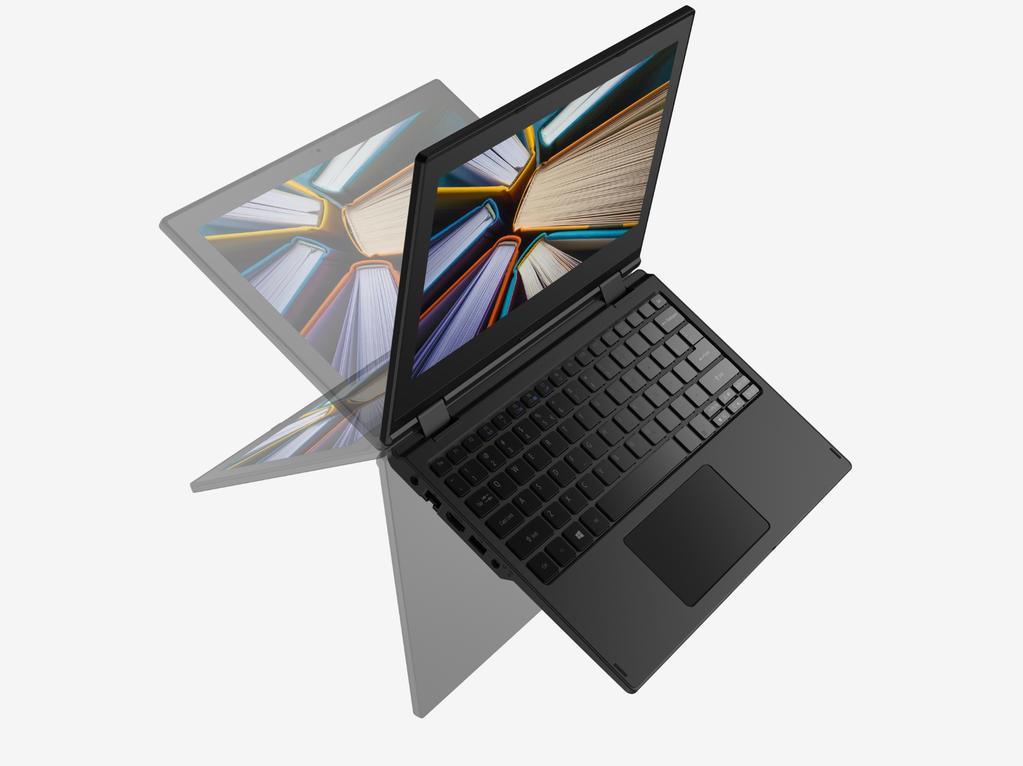 MirrorOP wbudowany odbiornik do bezprzewodowej transmisji obrazu z telefonu lub tabletu Laptop uczniowski konwertowalny Acer TravelMate B118 rozdzielczość: 1920x1080 FullHD przekątna ekranu: 11,6"