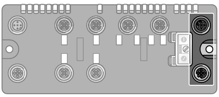 CANopen Przewód sieciowy (przykład): RSC RKC 572-2M nr kat. U0323 lub RSC-RKC572-2M nr kat.