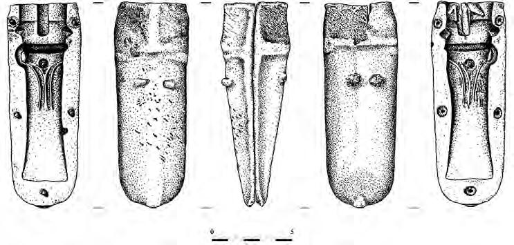 Archeologické rozhledy LXXI 2019 47 Fig. 2. Casting mould from Elgiszewo. Obr. 2. Licí forma z Elgiszewa. pe, where most of the moulds are wetland finds.
