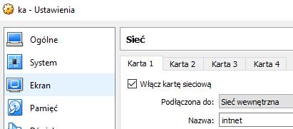 wirtualnej pozwala na dostęp do Internetu, jeżeli ustawienia są