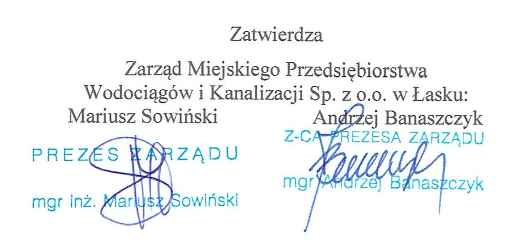 ZAMAWIAJĄCY: MIEJSKIE PRZEDSIĘBIORSTWO WODOCIĄGÓW I KANALIZACJI SP. Z O.O. ADRES: ul.