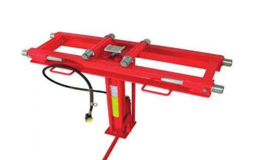 Podnośniki / Car lifts Prosty pneumatyczno-hydrauliczny podnośnik kanałowy 3,5t TECHSK4 Straight pneumatic-hydraulic duct lift 3,5 t TECHSK4 Maksymalny udżwig 3,5 t Pompa pneumatyczna Pompa