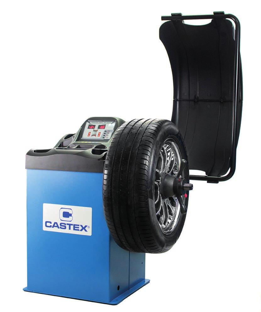 Self-calibration and self diagnoses ALU programs for alloy rims Optimization unbalance function Reliable and proven design Static and dynamic balancing Wyważarki / Wheel Balancers Opcjonalnie: