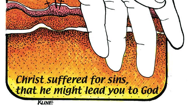 Sadness, depression and grumbling attitude are not a positive and inspiring testimony of faith in the fact that the Lord has truly risen.