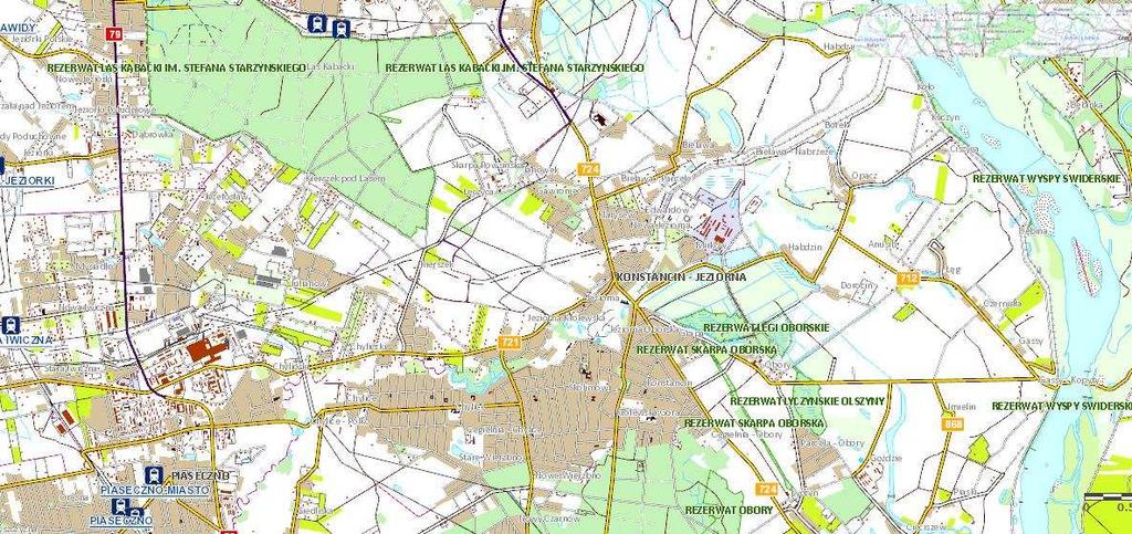 17 Rys. nr 4.1-2. Formy ochrony przyrody Źródło: http://maps.geoportal.gov.pl Dolina Środkowej Wisły (PLB140004) Dolina Środkowej Wisły jest ostoją ptasią o randze europejskiej E 46.