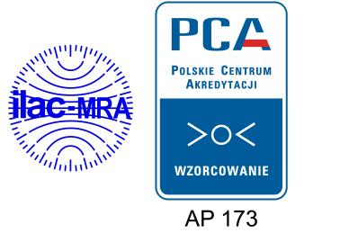 8.8 Usługi laboratoryjne Laboratorium Badawczo - Wzorcujące działające w SONEL S.A. posiada akredytację Polskiego Centrum Akredytacji nr AP 173.