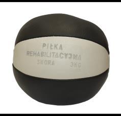 7 Piłka lekarska rehabilitacyjna Piłka lekarska o wadze kg o regularnym kształcie wykonana ze skóry naturalnej; Szyta; Wypełnienie - pianka poliuretanowa; 5 8 Piłka lekarska rehabilitacyjna Piłka