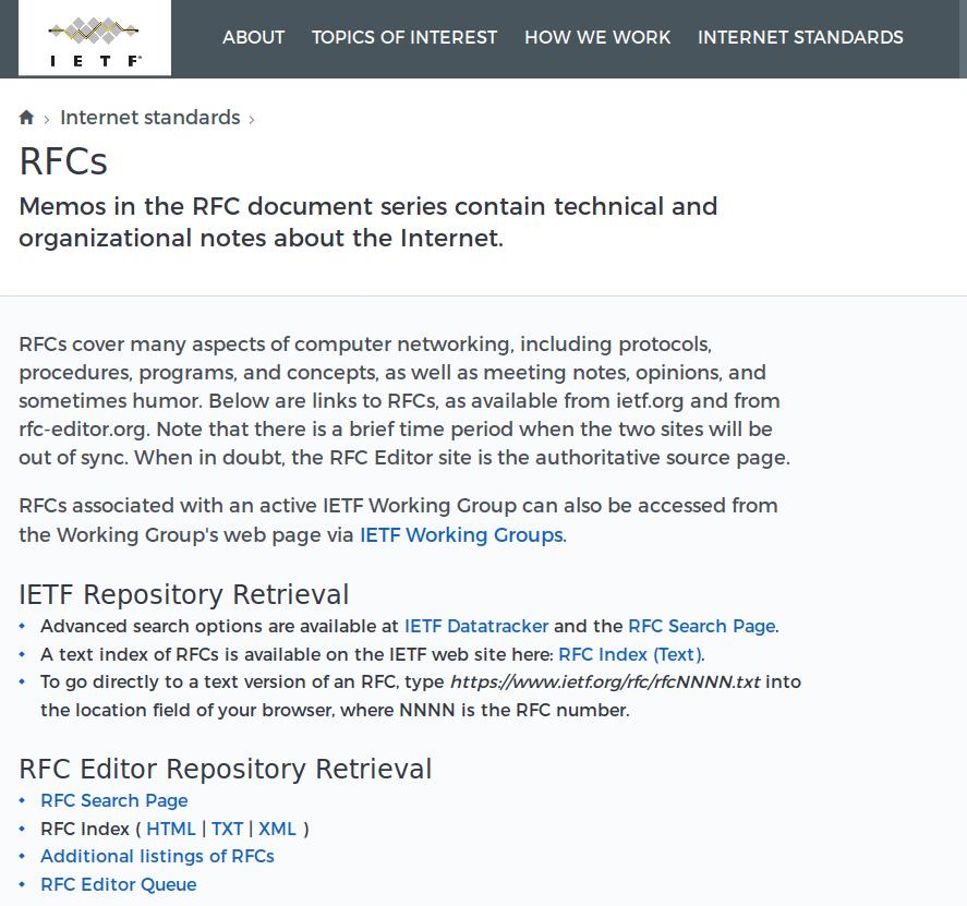Standaryzacja Request for Comments Protokoły definiowane są przez RFC (Request for Comments)