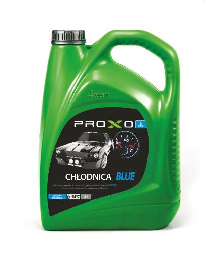 PŁYNY DO CHŁODNIC Proxo G13 Koncentrat do chłodnic Proxo G13 Płyn do chłodnic Nowej generacji płyn do układów chłodzących wszystkich nowoczesnych marek i typów samochodów.