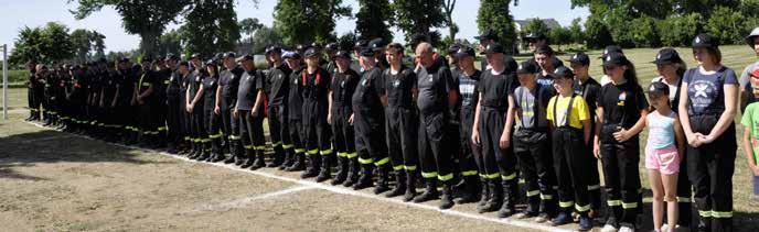 i Gminne zawody sportowo-pożarnicze w Boroszewie W sobotę 17 czerwca br.