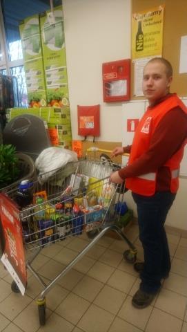 udział w kolejnej akcji Caritas
