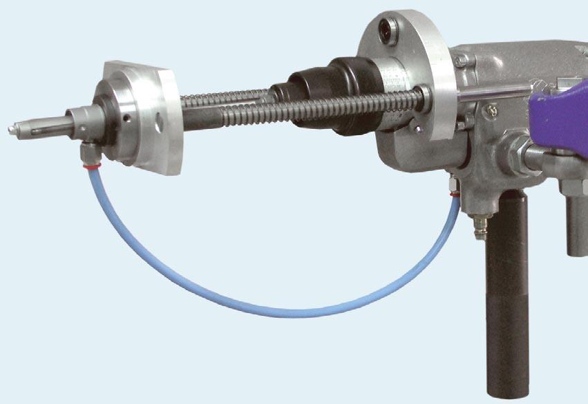 Q U A L I T Y T U B E T O O L S W W W. K R A I S. C O M K50-FLEX available motors When using the we recommend the new modified version of K50-FLEX type, with expander holder and air-cooling feature.