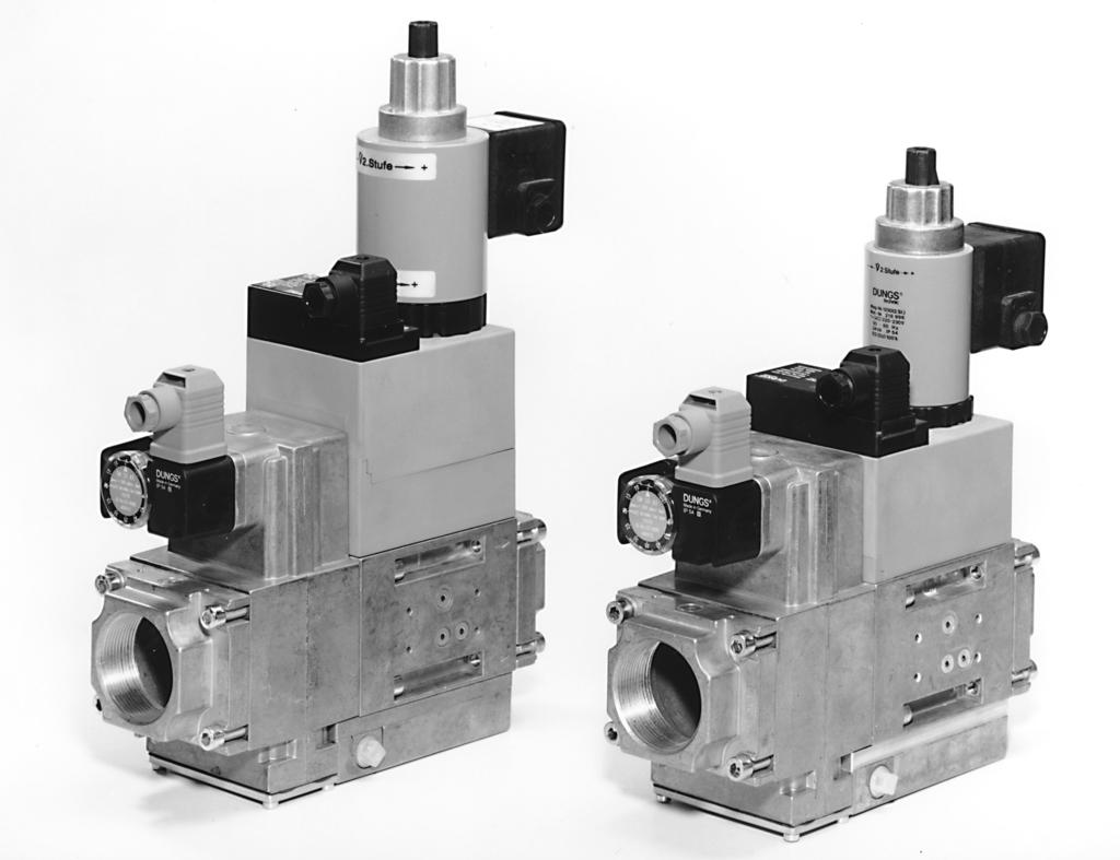 GasMultiBloc Zespół regulacyjny i zabezpieczający praca dwustopniowa MB-ZRD(LE) 45-40 B0 7.6 Printed in Germany Edition 0.4 r.