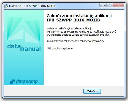 wpisać dane logowania: -