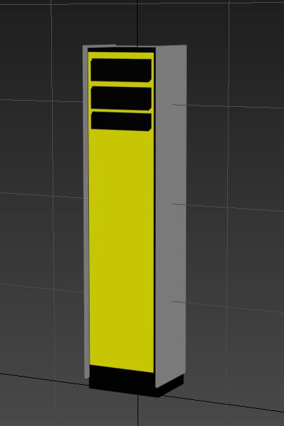 programów, takich jak Autodesk 3ds Max czy SketchUp. Dzięki nim stanie się możliwe dodanie nowych obiektów (fotoradarów - rys. 7) i modyfikacji tras przejazdów zależnie od potrzeb danego badania.