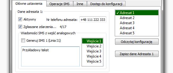 IO-E350-001 3 / 15 po kliknięciu w pole Zgªaszane zdarzenia.